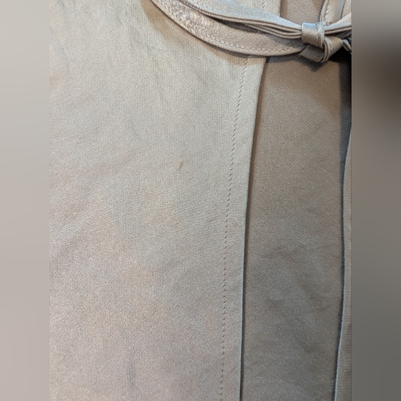 Aritzia Wilfred Tonka Satin Blouse Tie Front Size Small - Picture 6 of 8